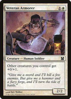 Veteran Armorer card from Modern Masters