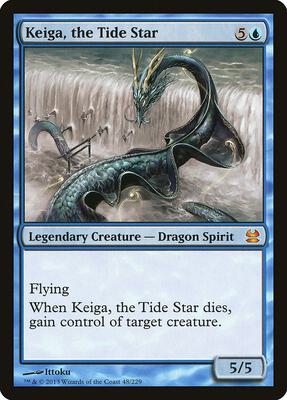 Keiga, the Tide Star card from Modern Masters