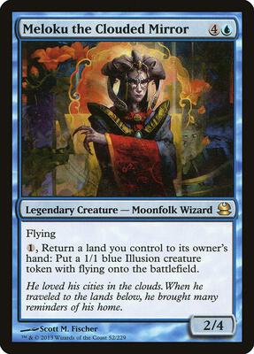 Meloku the Clouded Mirror card from Modern Masters