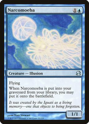 Narcomoeba card from Modern Masters