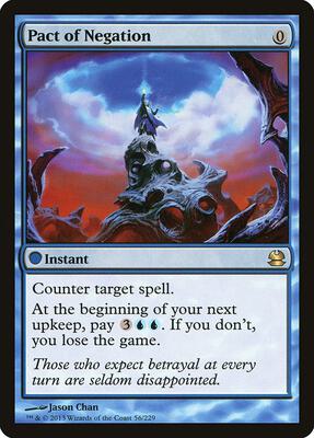 Pact of Negation card from Modern Masters