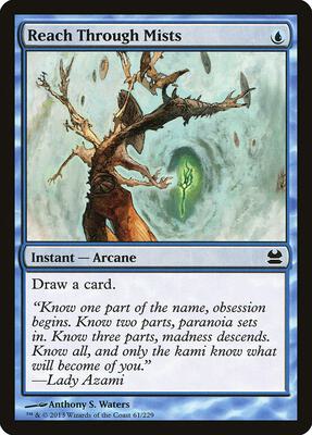 Reach Through Mists card from Modern Masters