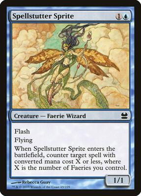 Spellstutter Sprite card from Modern Masters