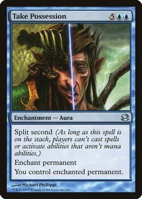 Take Possession card from Modern Masters