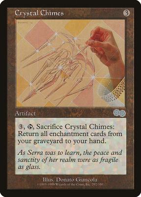 Crystal Chimes card from Urza's Saga