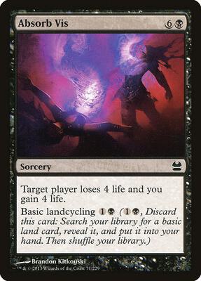 Absorb Vis card from Modern Masters