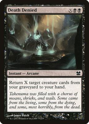 Death Denied card from Modern Masters