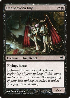 Deepcavern Imp card from Modern Masters