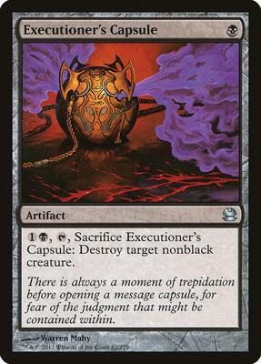 Executioner's Capsule card from Modern Masters