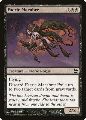 Faerie Macabre card from Modern Masters