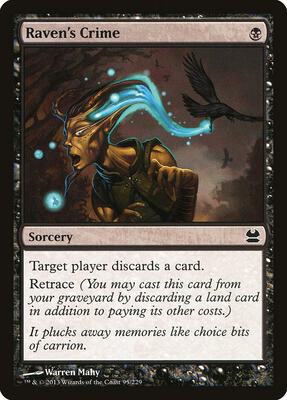 Raven's Crime card from Modern Masters