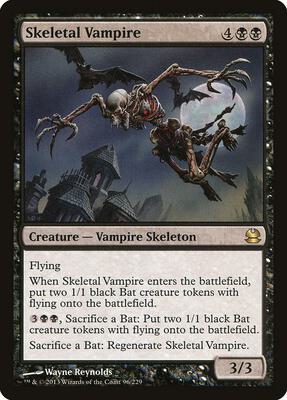 Skeletal Vampire card from Modern Masters
