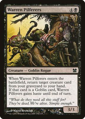Warren Pilferers card from Modern Masters