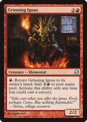 Grinning Ignus card from Modern Masters
