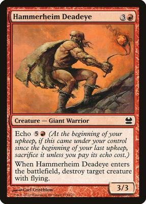 Hammerheim Deadeye card from Modern Masters
