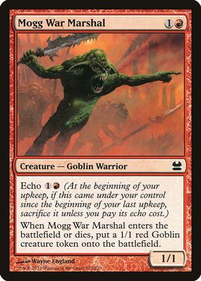 Mogg War Marshal card from Modern Masters