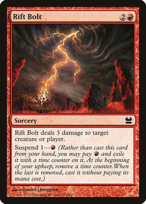 Rift Bolt card from Modern Masters