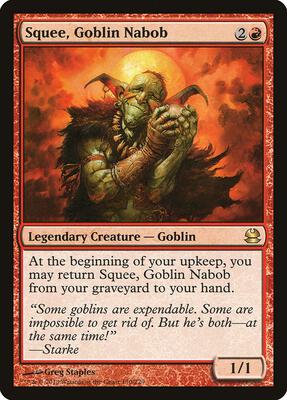 Squee, Goblin Nabob card from Modern Masters