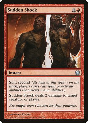 Sudden Shock card from Modern Masters