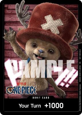 DON!! Card (Netflix Tony Tony.Chopper) card from One Piece Promotion Cards