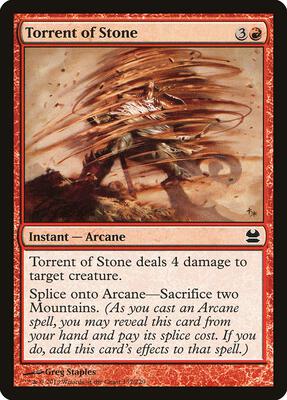 Torrent of Stone card from Modern Masters