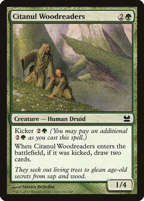Citanul Woodreaders card from Modern Masters