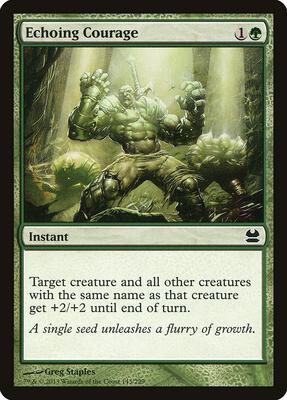 Echoing Courage card from Modern Masters