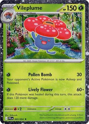 Vileplume (Cosmos Holo) card from Miscellaneous Cards & Products