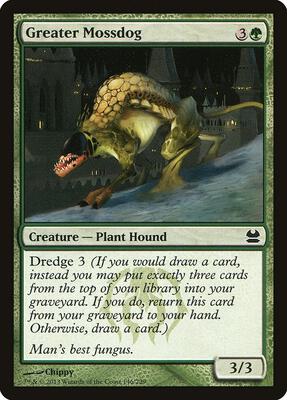 Greater Mossdog card from Modern Masters