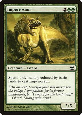 Imperiosaur card from Modern Masters