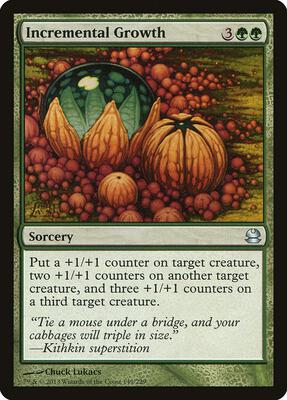 Incremental Growth card from Modern Masters