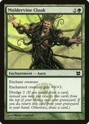 Moldervine Cloak card from Modern Masters