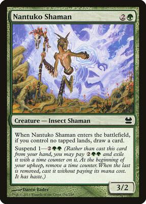 Nantuko Shaman card from Modern Masters