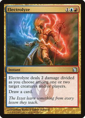 Electrolyze card from Modern Masters