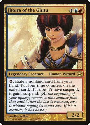 Jhoira of the Ghitu card from Modern Masters