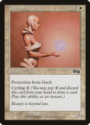 Disciple of Grace card from Urza's Saga