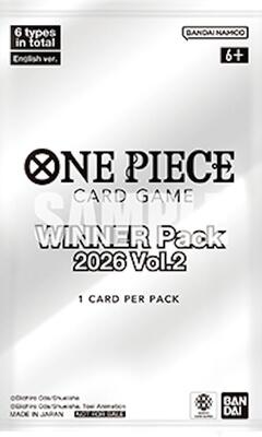 Winner Pack 2026 Vol. 2 card from One Piece Promotion Cards
