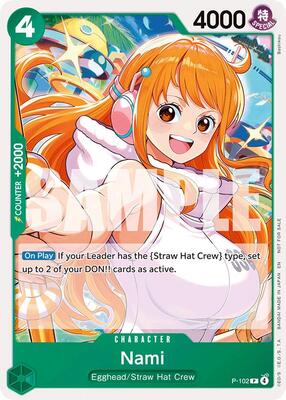 Nami (Tournament Pack 2026 Vol. 2) card from One Piece Promotion Cards