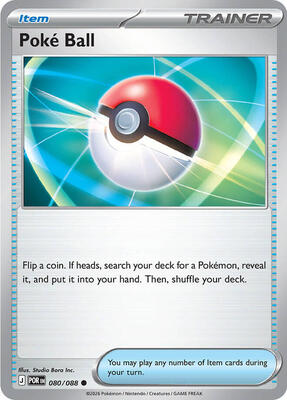 Poke Ball card from ME03: Perfect Order