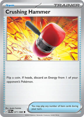 Crushing Hammer card from ME03: Perfect Order
