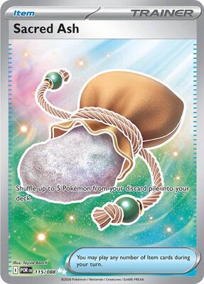 Sacred Ash card from ME03: Perfect Order