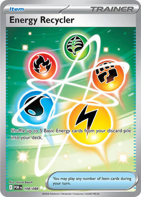 Energy Recycler card from ME03: Perfect Order