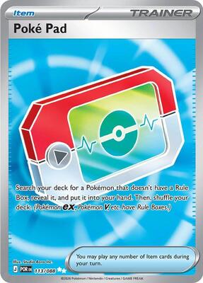 Poke Pad - 113/088 card from ME03: Perfect Order