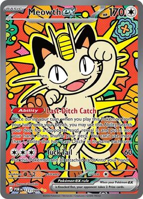 Meowth ex - 121/088 card from ME03: Perfect Order