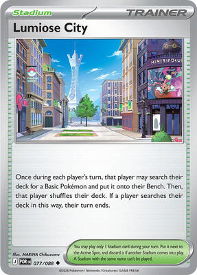 Lumiose City - 077/088 card from ME03: Perfect Order