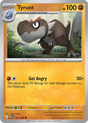Tyrunt card from ME03: Perfect Order