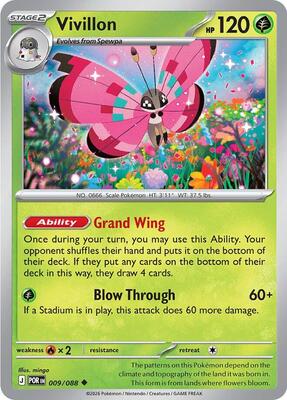 Vivillon card from ME03: Perfect Order