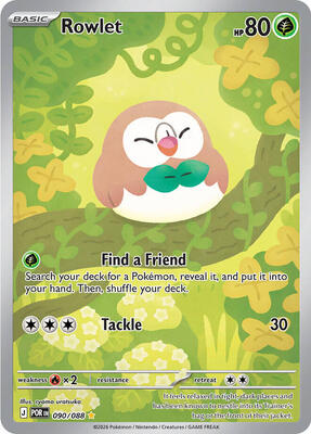 Rowlet - 090/088 card from ME03: Perfect Order