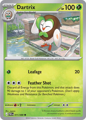 Dartrix card from ME03: Perfect Order