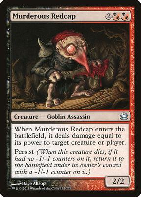 Murderous Redcap card from Modern Masters